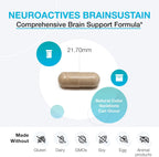 XYMOGEN NeuroActives BrainSustain - Apoyo Cerebral con Fosfatidilserina y CoQ10 - 240 Cápsulas