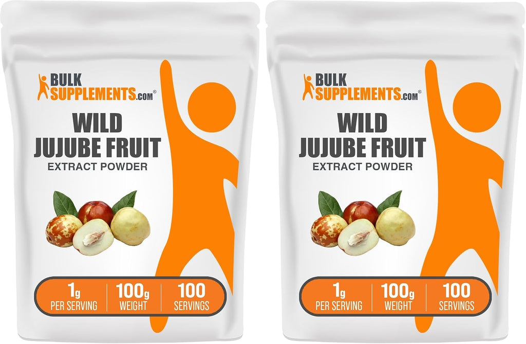 BulkSupplements.com Extracto de Azufaifo Silvestre en Polvo - 500g