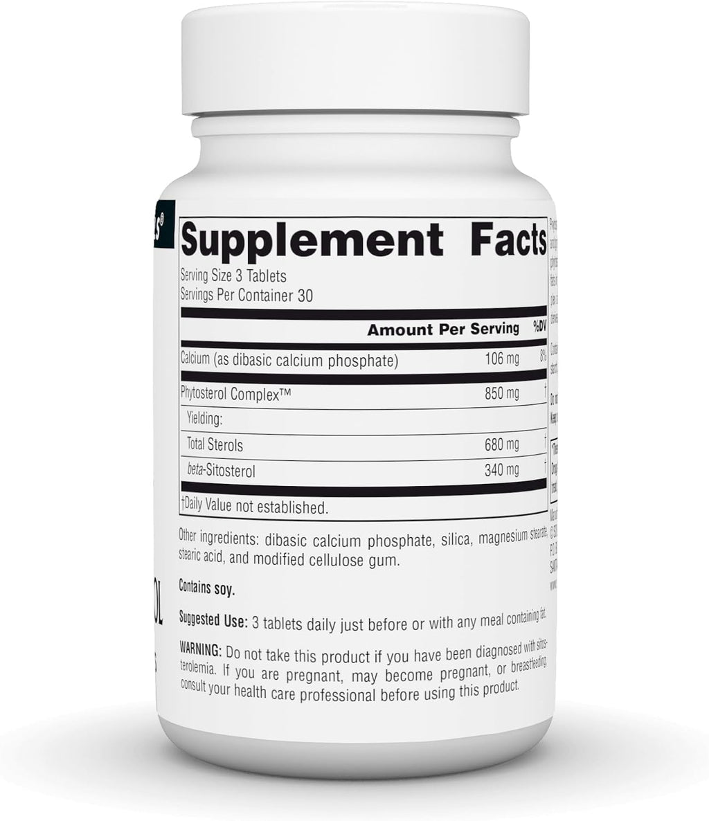Source Naturals Phytosterol Complex con Beta-Sitosterol, 113 mg - 90 Comprimidos