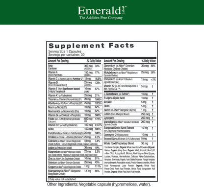EMERALD LABS Women's 45+ 1-Daily Multi - – Apoyo a la salud cerebral: Incluye nutrientes que ayudan a mantener la – Image 2