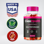 Ciao Health Gummies (2 Pack) – Gominolas Multivitamínicas para Hombres, 120 Gomitas