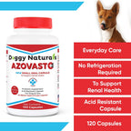 Azovast Plus – Suplemento Renal con Probióticos para Perros y Gatos, 360 Cápsulas
