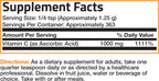 Bronson Vitamina C en Polvo - Ácido Ascórbico Puro - 454 g (1 Libra)