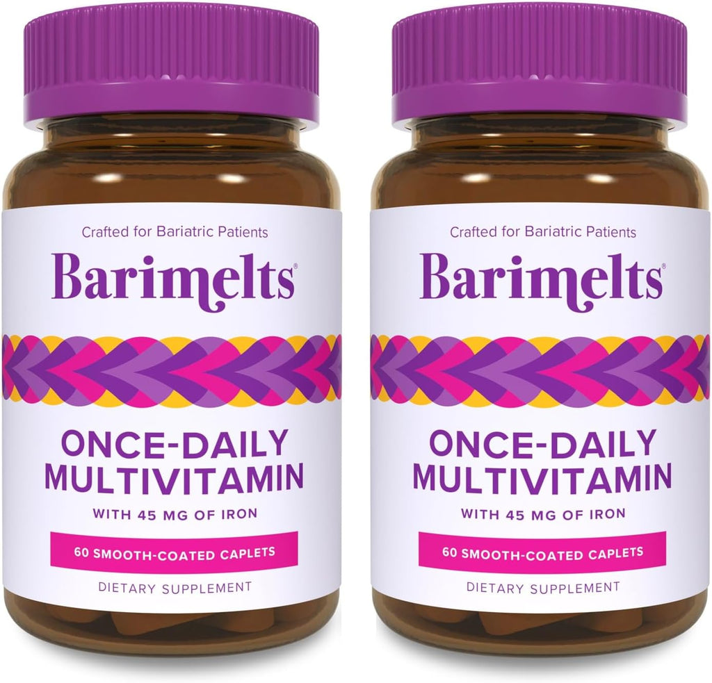 BariMelts Multivitamínico Bariátrico Diario con Hierro, 60 Comprimidos (2 Meses)