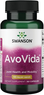 Swanson Avovida 100 mg, 60 Cápsulas