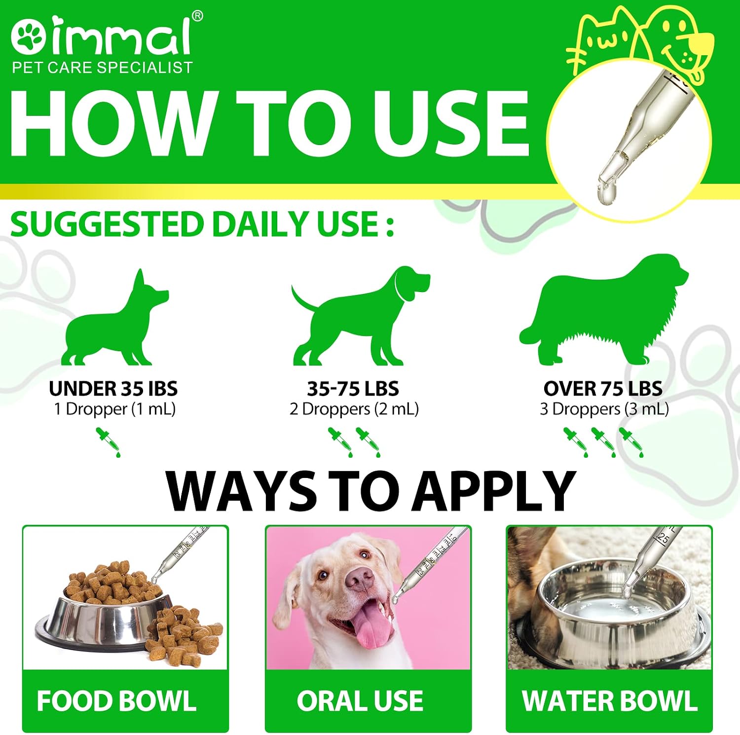 Antibióticos Naturales para Perros - Suplemento para Alergias y Picores con Vinagre de Manzana, Ajo, Pau D'Arco y Sello de Oro - Sabor a Bacon - 2 x 60ml