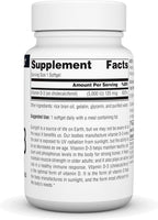 Source Naturals Vitamina D-3 5000 UI 200 Cápsulas Blandas