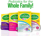 Culturelle Kids Probiótico + Multivitamínico Completo Masticable para Niños (30 comprimidos)
