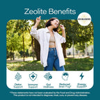 BUCKLEBURY Cápsulas de Zeolita Micronizada - Detox Mineral para Adultos - Apoyo para el Sistema Inmunológico, Metabolismo y Salud Digestiva - Fórmula Avanzada para Hombres y Mujeres - 90 Cápsulas Veganas