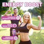 Riyuetian Gominolas Sea Moss y Elderberry con Vitamina C y Zinc, 120 Unidades (Pack de 2)