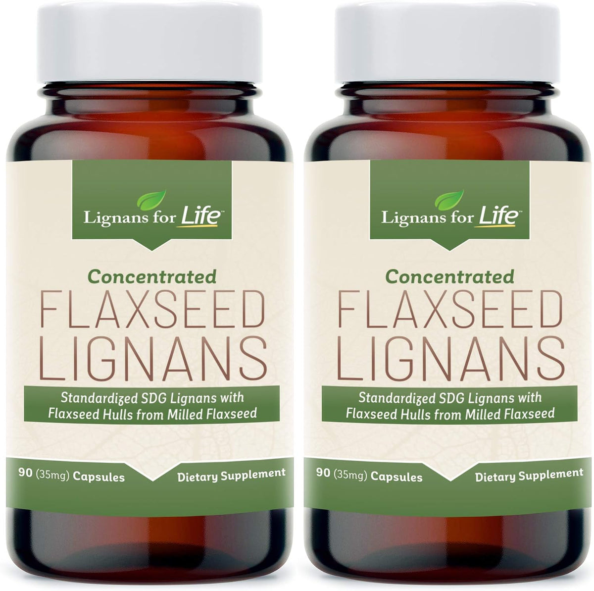 Lignans For Life Flaxseed Lignans - Suplemento Orgánico de Lignanos de Linaza para Perros y Personas, 15mg, 90 Cápsulas – Image 10