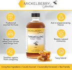 Mickelberry Gardens Tónico de Miel para Garganta y Pulmones (2x118ml)