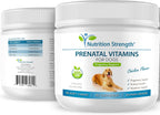 Nutrition Strength Vitaminas prenatales para perros | 90 masticables suaves