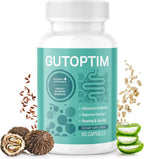 GutOptim – Cápsulas Prebióticas y Probióticas con Enzimas Digestivas, 60 Cápsulas