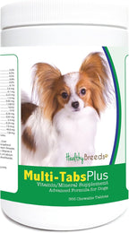 Healthy Breeds Papillon Multi-Tabs Plus - Comprimidos Masticables para Perros (365 unidades)