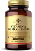 Solgar Vitamina A Seca 1500 mcg (5000 UI) - 100 Comprimidos