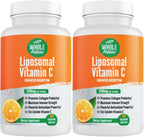 Vitamina C Liposomal 1200 mg - 180 Cápsulas Veganas de Alta Absorción
