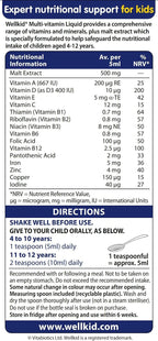Wellkid de Vitabiotics Multivitamínico Líquido 150ml