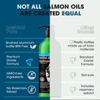 Wild Alaskan Salmon Oil for Dogs and Cats by Iceland Pure