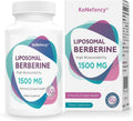 KoNefancy Berberina HCL 1500mg - Cápsulas Liposomales de Alta Biodisponibilidad, Sin OGM, Sin Azúcar, 60 Cápsulas