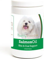 Healthy Breeds Aceite de Salmón en Snacks Blandos para Perros Coton de Tulear 90 unidades
