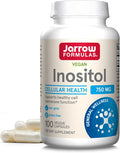 Jarrow Formulas® Inositol 750 mg - 100 Cápsulas Vegetales - Suplemento Alimenticio