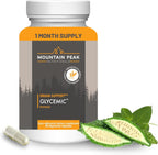 Mountain Peak Nutritionals Glycemic Formula - Suplemento de Apoyo Metabólico - 90 Cápsulas Vegetales
