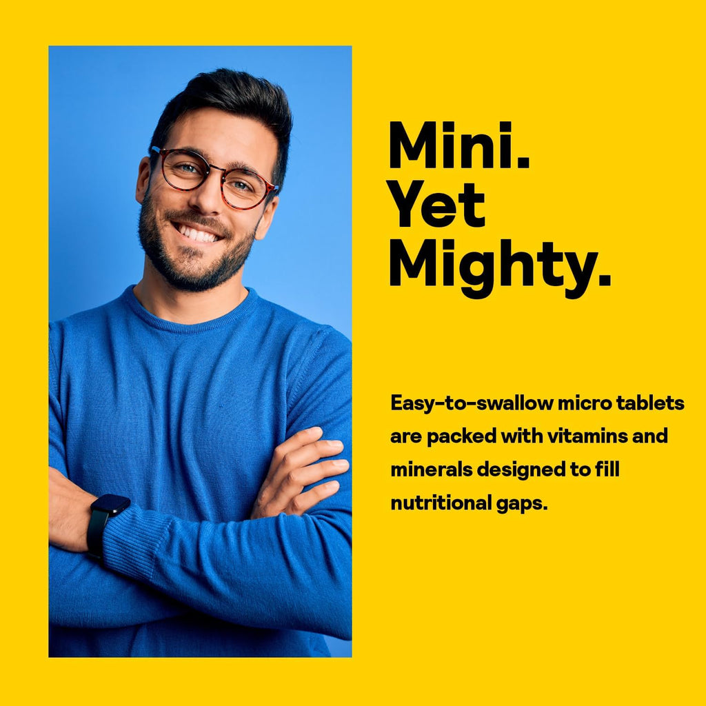Nature's Life Mighty Mini Vite - Multivitamínico Diario para Mujeres y Hombres