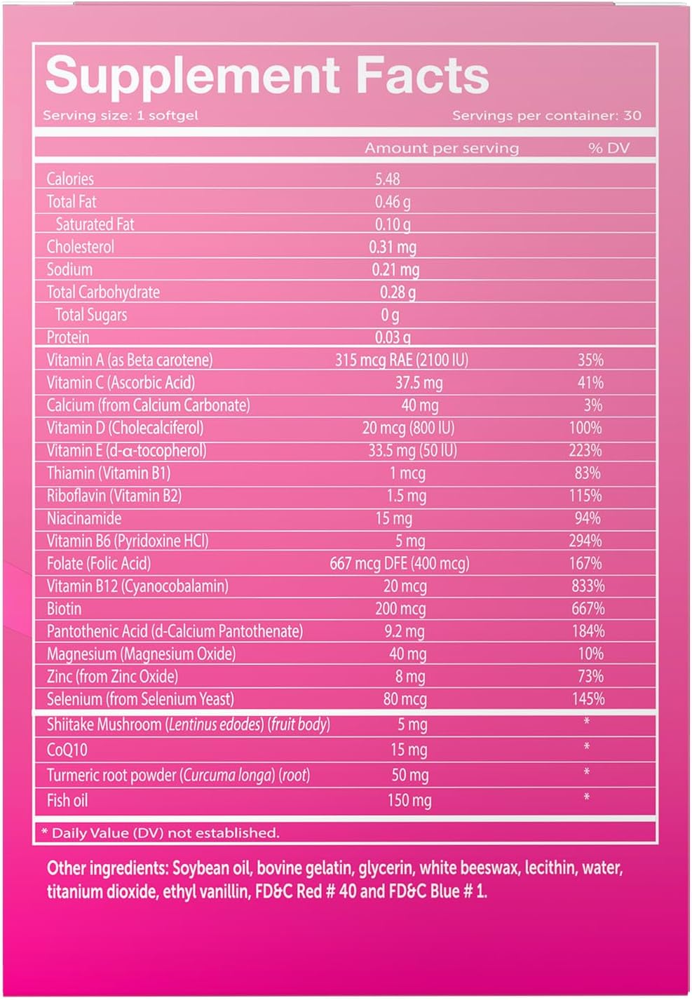 Vivioptal Women - Multivitamínico y Multimineral para Mujeres con CoQ10 y Omega-3 (30 Cápsulas)