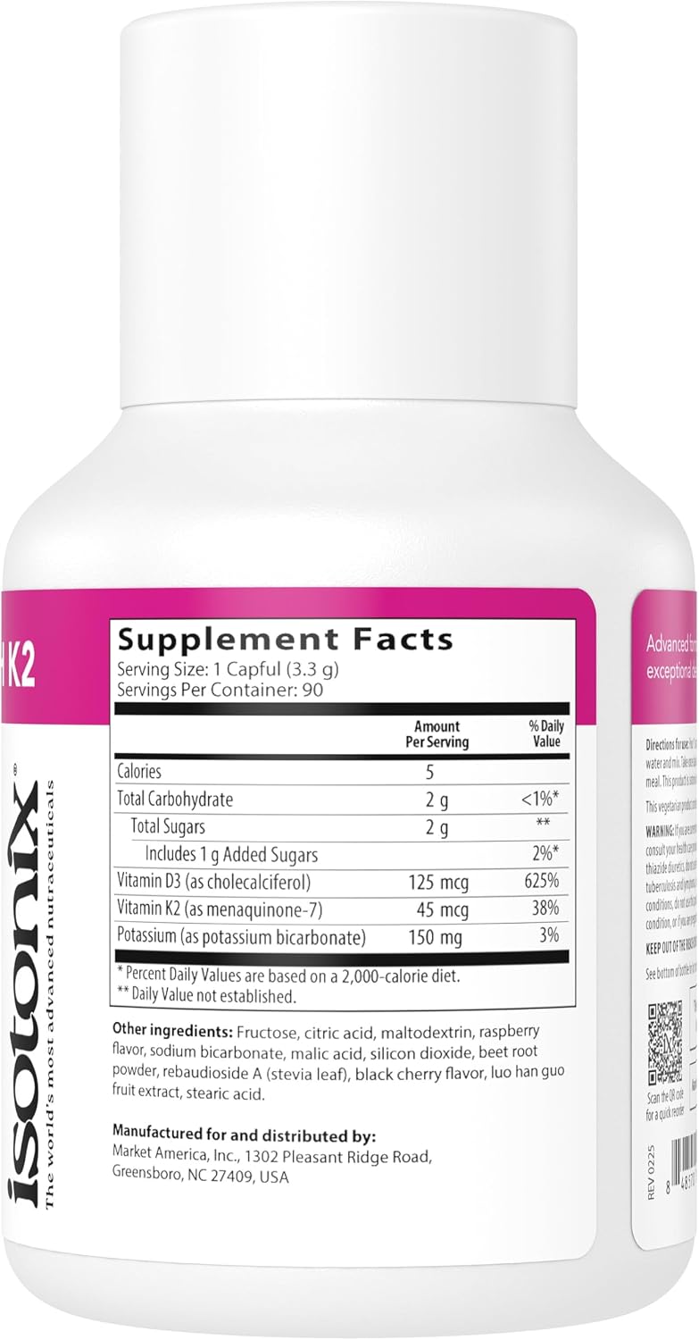 Isotonix Vitamina D con K2 - 90 Servicios