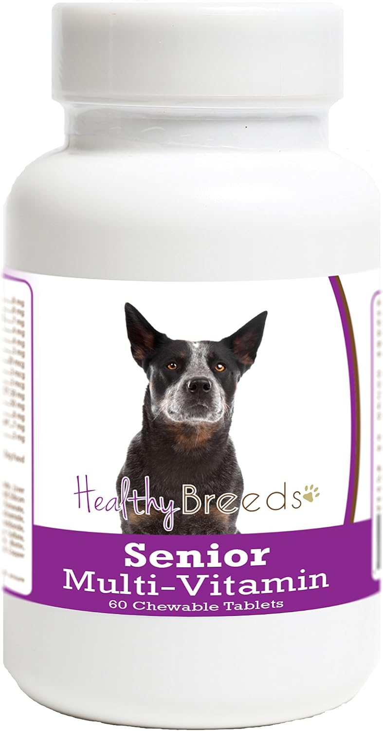 Healthy Breeds Multivitamínico Senior para Perros Australian Cattle Dog - 60 Comprimidos