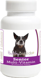 Healthy Breeds Multivitamínico Senior para Perros Australian Cattle Dog - 60 Comprimidos