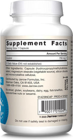 Jarrow Formulas® Inositol 750 mg - 100 Cápsulas Vegetales - Suplemento Alimenticio
