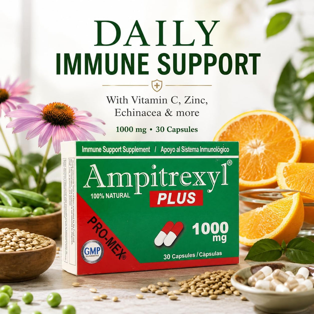 Ampitrexyl Plus Cápsulas Antioxidantes, 1000 mg, 30 unidades