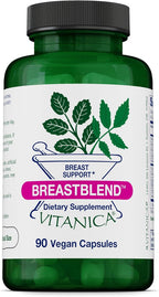 Vitanica BreastBlend - Suplemento para la salud mamaria (90 cápsulas)