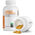 Ascorbato de Sodio Vitamina C 1000 mg - Bronson - No Ácido - 250 Comprimidos