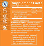 The Vitamin Shoppe Sunflower Phosphatidylserine 100 mg (30 Softgels)