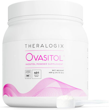 Theralogix Ovasitol Inositol Powder Packets - 90-Day Supply - Myo-Inositol & D-Chiro Inositol - NSF Certified - 180 Packets – Image 9