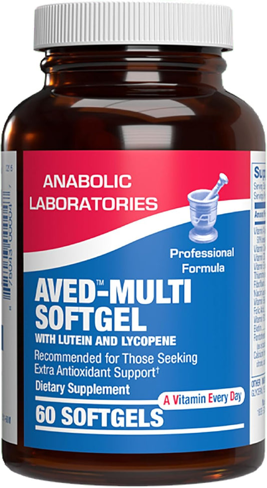 30-in-1 Multivitamínico para Adultos Mayores de 50 con Hierro - Antioxidantes