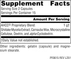 AHCC 500 mg de Planetary Herbals - 30 Cápsulas para el Apoyo Inmunitario