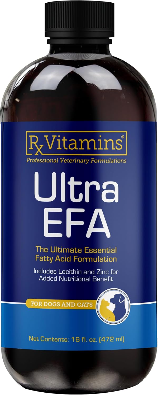 Rx Vitamins Ultra EFA Omega 3 Fish Oil for Dogs & Cats - 473 ml