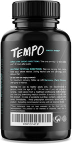 Tempo: Festival Prep - Complemento Pre-Festival con Antioxidantes y Electrolitos