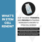 Stem Cell Renew - Complemento para el Apoyo de Células Madre (60 cápsulas)