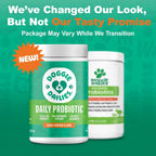 Doggie Dailies Probióticos para Perros con Prebióticos - 225 Masticables Blandos Sabor Calabaza