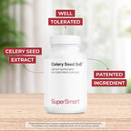 Supersmart Celery3nb Celery Seed Extract 150mg, 100 Veggie Capsules