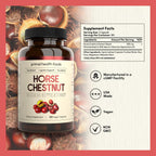 Extracto de Castaño de Indias 500 mg - 120 Cápsulas