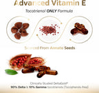 Sunergetic Premium Annatto Tocotrienol – Vitamina E 300 mg – DeltaGold – 30 Cápsulas Líquidas