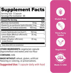 Redd Remedies Peaceful Mama – Suplemento para el Estrés y Sueño con Lactium, Melisa y Jengibre – 30 Cápsulas