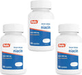 Rugby Niacina de Liberación Prolongada 1000 mg, 100 Comprimidos (Paquete de 3)