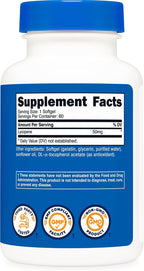 Nutricost Licopeno 50 mg - 60 Cápsulas Blandas